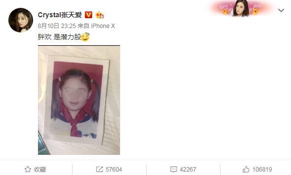 /時尚/ 張天愛曾是“小方墩”，靠整容級減肥，如今A4腰筷子腿！