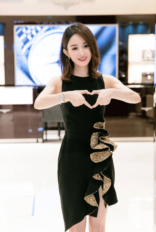 被“懷孕”3個月的趙麗穎，到底是怎么美出少女感的？