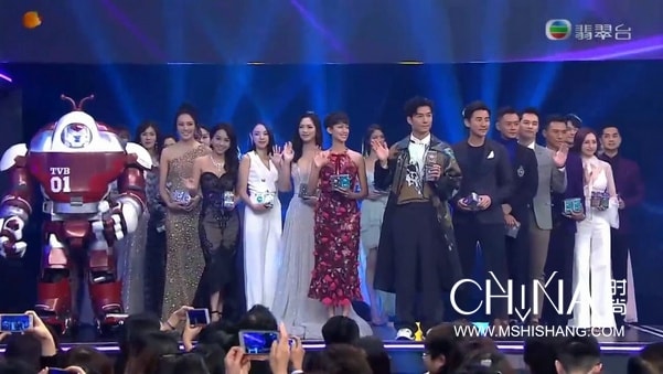 2019TVB節目巡禮花旦小生紅毯現場圖集