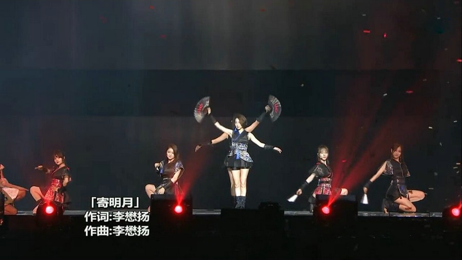 SING女團出席BML2018 人氣作《寄明月》黑色刺客裝驚艷全場
