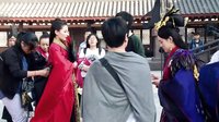 《羋月傳》拍攝花絮之劉濤學(xué)大婚禮儀
