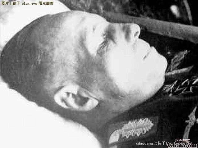隆美爾的遺體