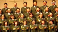 大合唱《半個月亮爬上來》等，老任上傳。西安退役軍官合唱團展演節(jié)目，2016.12.11拍攝。