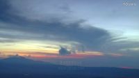 天空下的夕陽云彩流動 高清視頻實拍素材