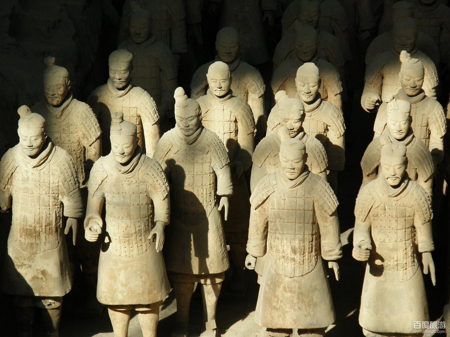 秦始皇兵馬俑旅游風景相冊