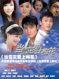 當(dāng)雪花愛上梅花