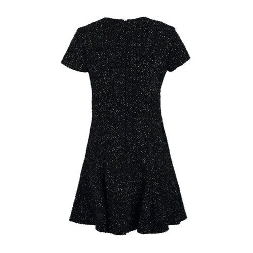 DIOR/迪奧 秋冬亮片裝飾羊毛收腰A字女士連衣裙 女士連衣裙 5A21609A1178
