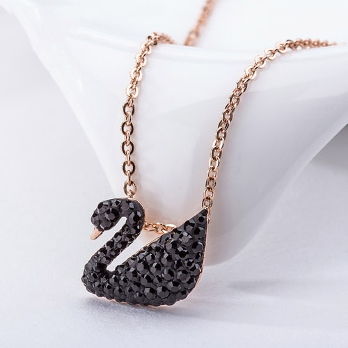 Swarovski/施華洛世奇 黑天鵝水晶項鏈 5204133