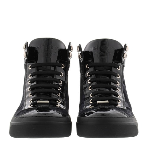 Jimmy Choo/周仰杰 男士 系帶搭扣 logo點綴 印花 運動鞋 BR