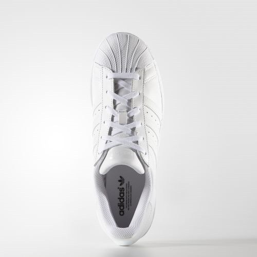 adidas(阿迪達斯) *Original Superstar系列白色皮質(zhì)女士運動鞋 美碼8#