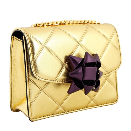 【包郵包稅】Marc Jacobs/馬克雅各布斯 女士 真皮 網格紋路 單肩包 EB