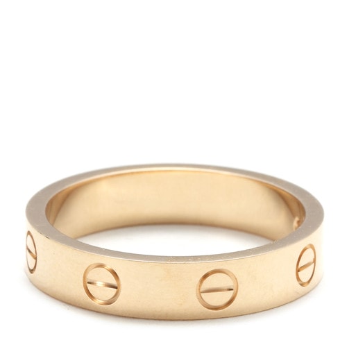 CARTIER(卡地亞) CARTIER/卡地亞love18K玫瑰金鉆石女士戒指\指環(huán)B4050700
