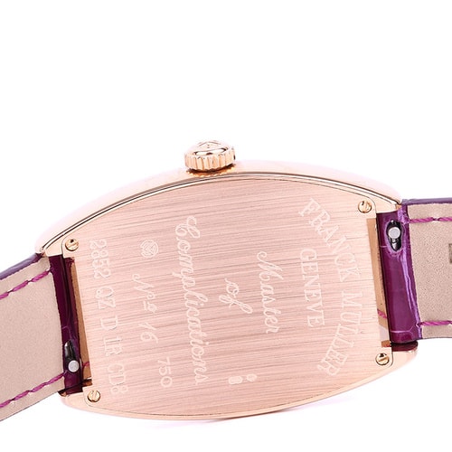 Franck Muller/法蘭克穆勒 CURVEX系列女士石英手表2852 QZ D1R CD8