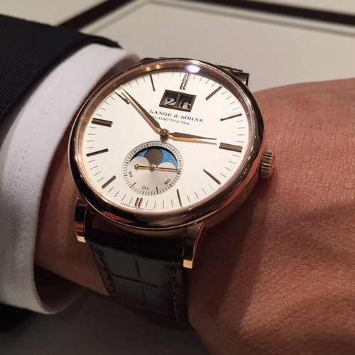 A.Lange & Sohne/朗格 SAXONIA系列男士自動機械腕表384.032