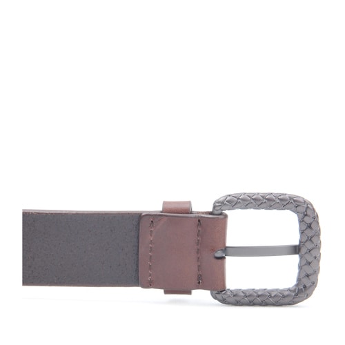 Bottega Veneta/葆蝶家 男款商務休閑牛皮腰帶