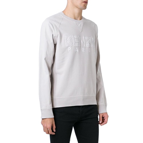 KENZO/高田賢三 男士灰色logo衛衣 F655SW1094MC