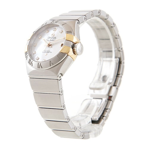 OMEGA/歐米茄星座天文臺金鋼自動機械女表(123.20.27.20.55.005)
