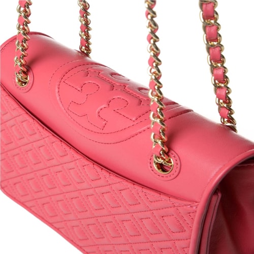 Tory Burch/湯麗柏琦 女士紅色牛皮單肩包 31159603 657