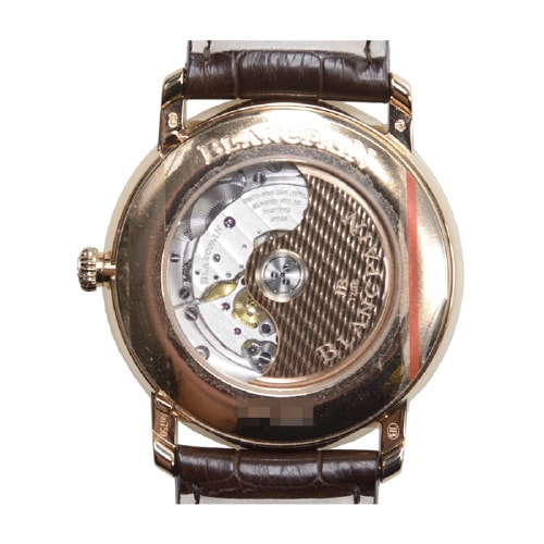 BLANCPAIN/寶珀 玫瑰金 機械男表 6670-3642-55B
