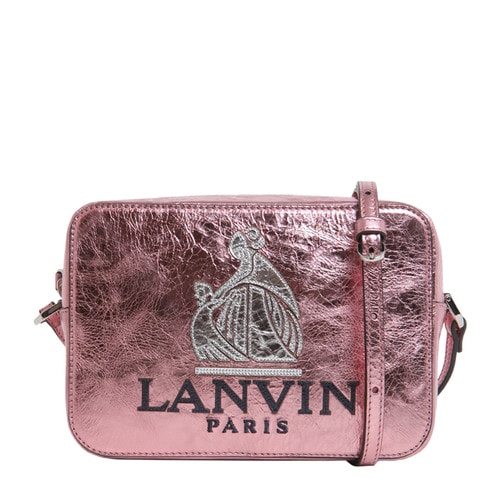 Lanvin/浪凡 女士 刺繡印花裝飾 手提包 EB