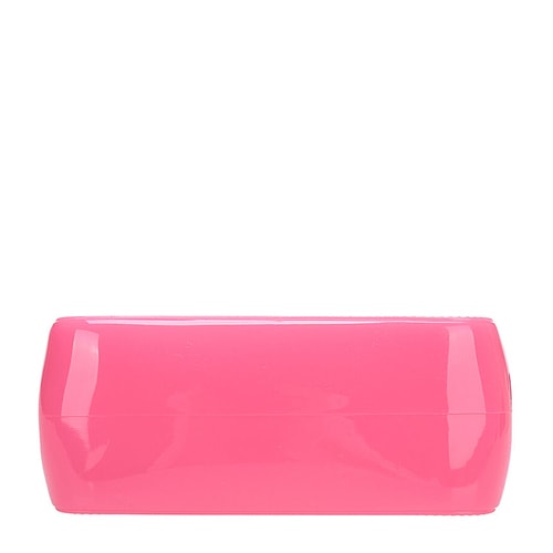 FURLA/芙拉 女士CANDY系列粉紅色PVC手提斜挎單肩包