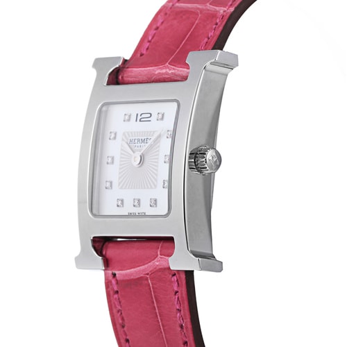 HERMES(愛馬仕) H-Watch系列女士石英腕表
