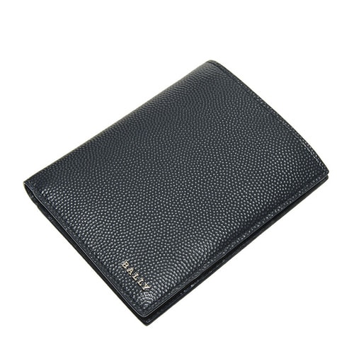 BALLY/巴利 男士深藍色牛皮短款對折錢夾 NAKRANS 07