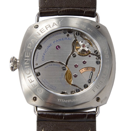 PANERAI/沛納海Radiomir系列8 Days鈦金屬手上鏈機械男表PAM00346