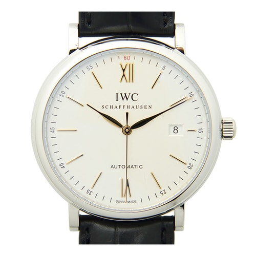 IWC/萬國 柏濤菲諾系列自動機械男表IW356517新款金色刻度