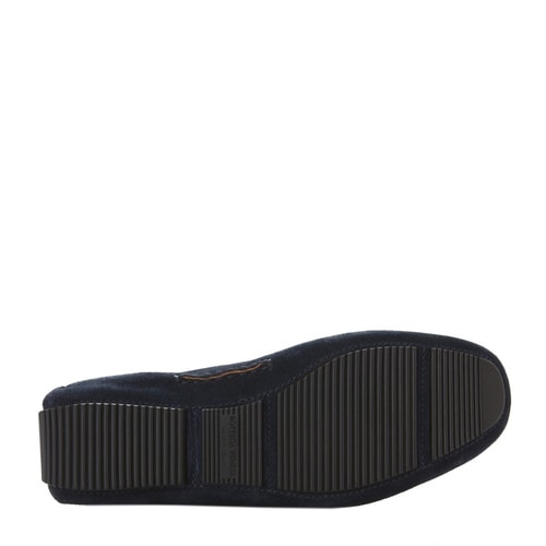 Bottega Veneta/葆蝶家 藏藍色麂皮男士平底鞋休閑鞋 308160 VFCA1 4030