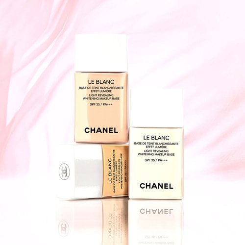 CHANEL/香奈兒臻白妝前乳(珍珠光彩妝前乳 )SPF30+PA+++10號(hào)玫瑰色包裝更換中