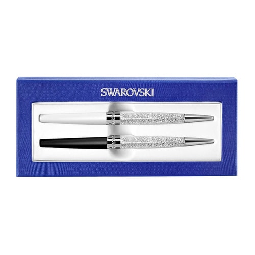 Swarovski施華洛世奇 黑白情侶筆套裝 5135990