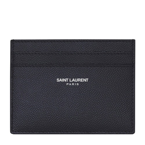 Yves saint Laurent/圣羅蘭 男士深藍真皮卡包小型皮具 375946 BTY0N 4147