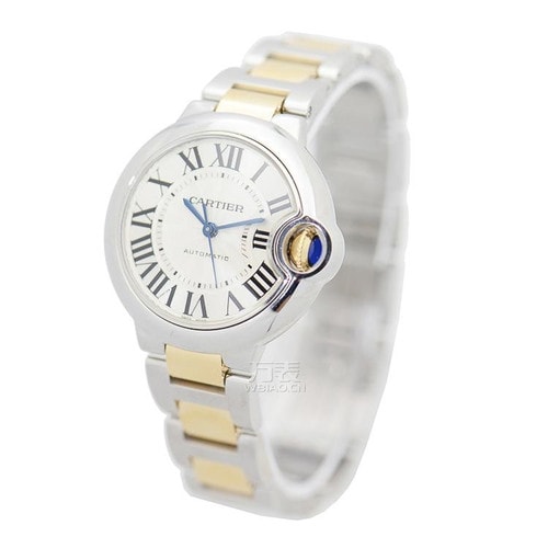 CARTIER/卡地亞藍氣球系列女士自動機械腕表W2BB0002