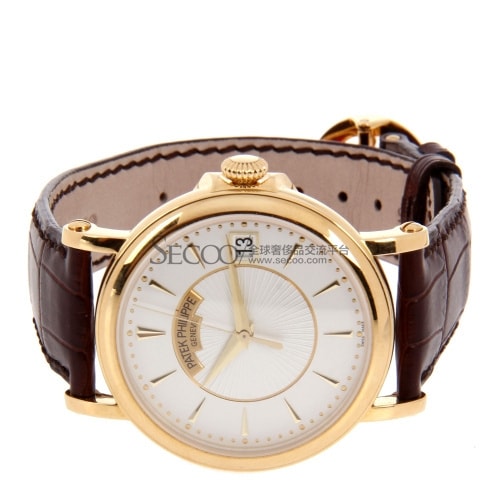 Patek Philippe/百達(dá)翡麗 Calatrava 系列男士機械腕表5153J-001