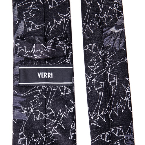 【16年秋冬新款】VERRI/VERRI 男士繡花工藝領(lǐng)帶