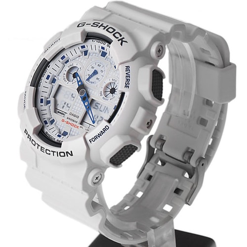 CASIO/卡西歐手表 G-SHOCK系列 雙顯電子男表GA-100A-7A