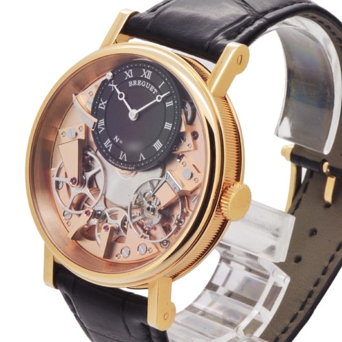 Breguet/寶璣傳統系列18K玫瑰金機械男表7057BR/R9/9W6