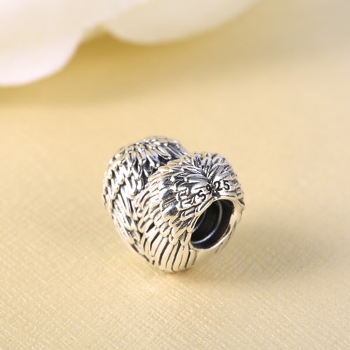PANDORA/潘多拉 925銀 天使的羽毛珠子 791751
