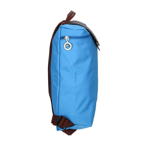 Longchamp/瓏驤 女士尼龍折疊雙肩包 1699 藍莓色