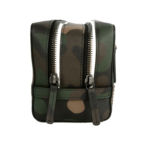 Rebecca Minkoff/瑞貝卡·明可弗Dopp Kit 十字壓紋牛皮 化妝包