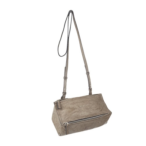 Givenchy/紀梵希 女士咖啡色真皮單肩包 BB0525 3004 025 grigio-036