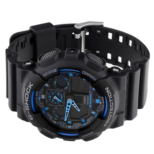 CASIO/卡西歐手表G-SHOCK系列 雙顯電子男表GA-100-1A2