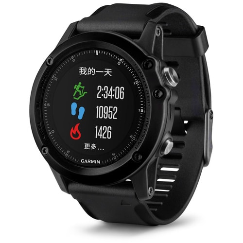 Garmin/佳明Fenix3 HR飛耐時3 HR 中文藍寶石DLC 光電心率GPS登山跑步運動手表