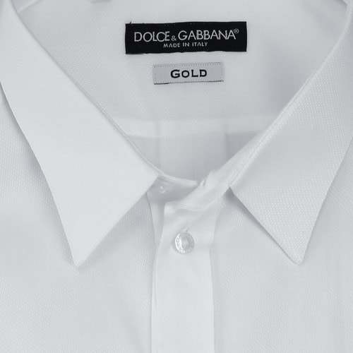 Dolce&Gabbana/杜嘉班納男士襯衫-男士白色時尚襯衫