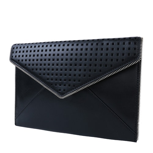 Rebecca Minkoff/瑞貝卡·明可弗 牛皮女士 Leo Clutch 手包