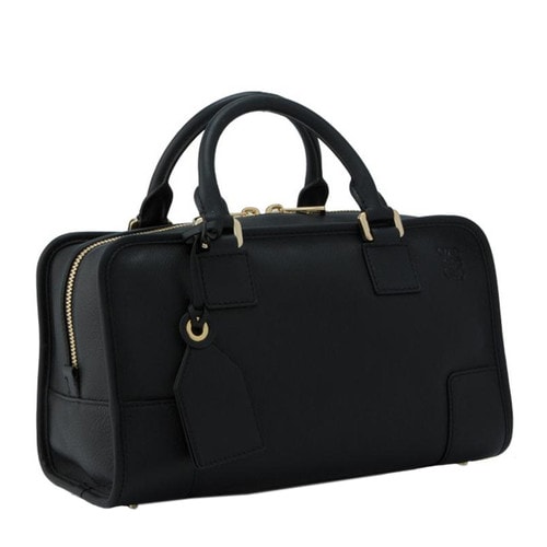 【包郵包稅】LOEWE/羅意威 女士黑色牛皮手提包 35230n031206-S36/8 20161204