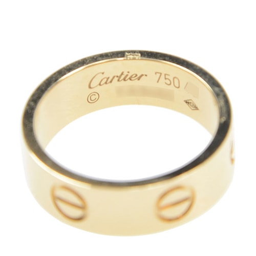 CARTIER/卡地亞 黃金戒指B4084600金色 50-60#