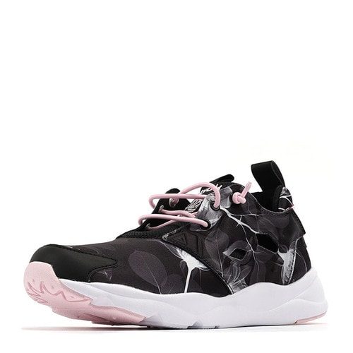 REEBOK/銳步 皮革拼接 FURYLITE GRAPHIC 女士運動鞋