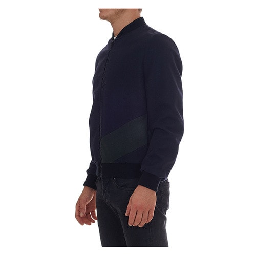 MSGM/MSGM 男士 純棉 拼接細節 夾克 BR